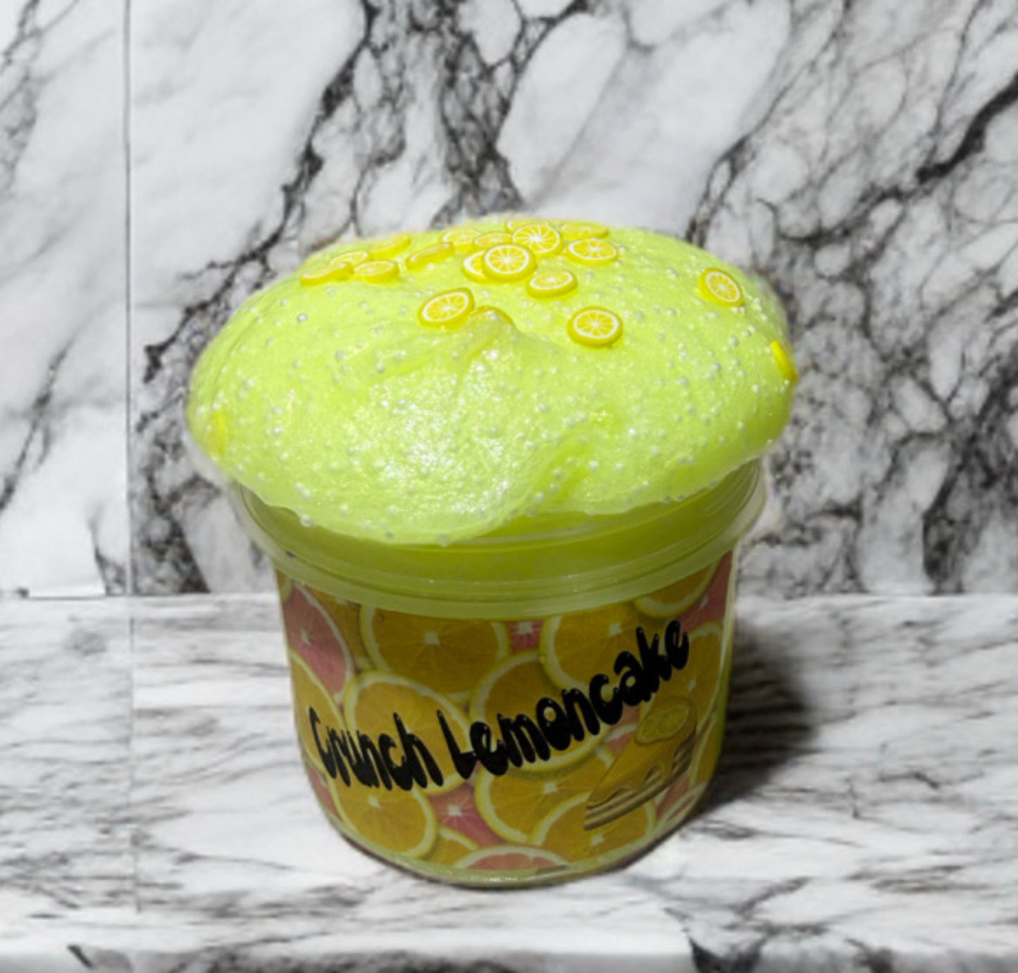 Crunch Lemoncake - Micro Floambeads Slime