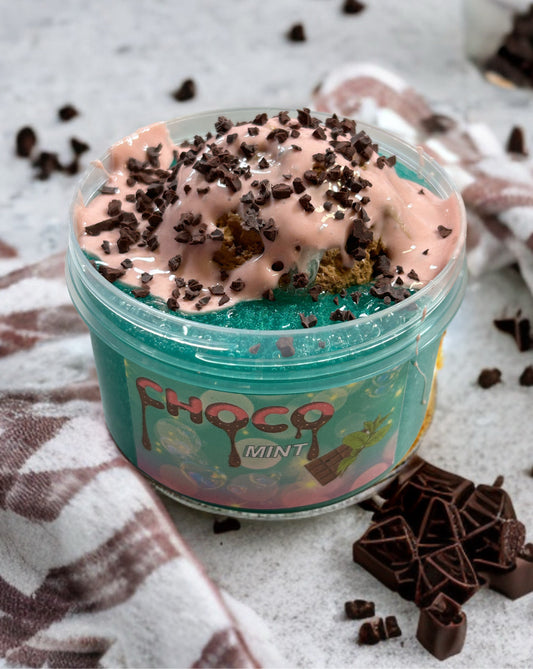 Choco Mint - DIY Slime